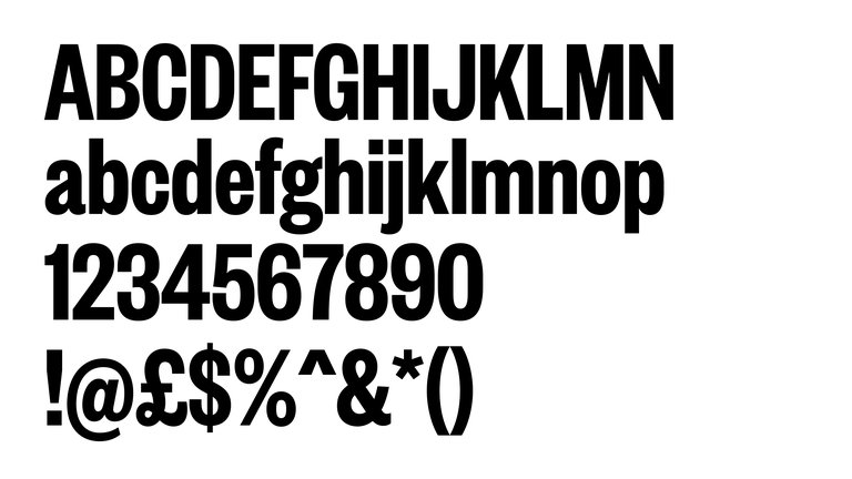 Example of Founders font