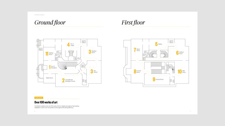 Example of Open House tour booklet