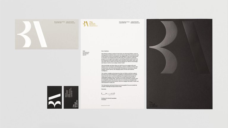 Examples of branded corporate stationery
