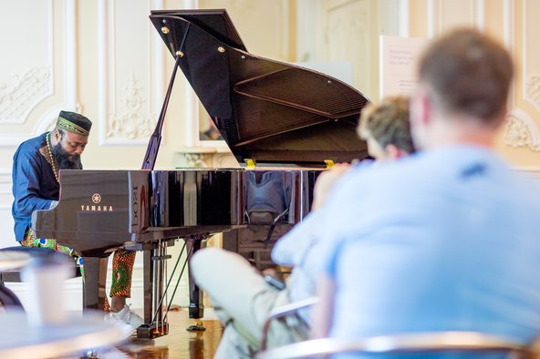 Jazz pianist Ndudzo Makhathini