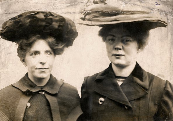 Annie Kenney & Christabel Pankhurst