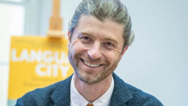 Photograph of Ross Perlin