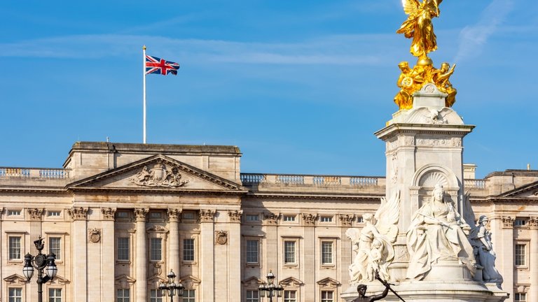 This image shows the British Academy's home on 10-11 Carlton House Terrace in London, which was designed by Buckingham Palace architect John Nash