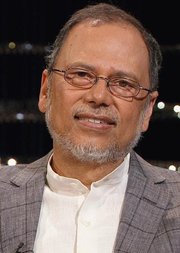 Head and shoulders photo of Professor Dipesh Chakrabarty FBA (credit Swiss Radio and Television Service)