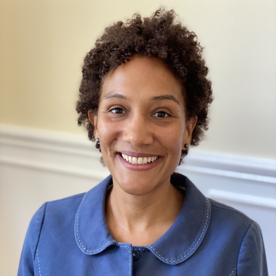 Head and shoulders photo of Professor Emily Greenwood FBA (credit David Milne)