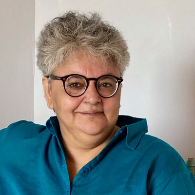 Headshot of Professor Ayesha Kidwai FBA (credit Rahul Roy)