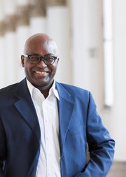 Headshot of Professor Achille Mbembe FBA