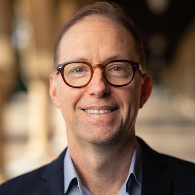 Headshot of Professor Russell Alan Poldrack FBA (credit Timothy D. Taylor)