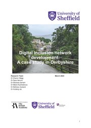 Digital inclusion network development: A case study in Derbyshire report cover