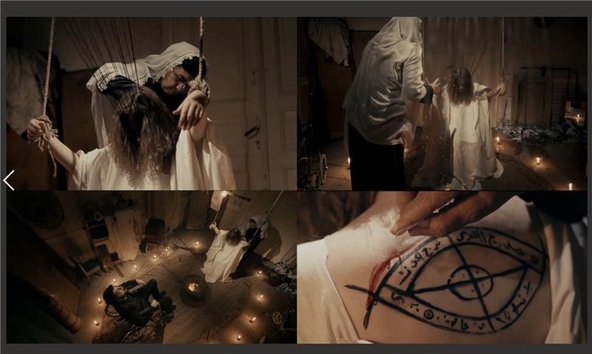 Stills taken from the film 'Üç Harfliler: Adak (2019), Directed by Alper Mestçi.