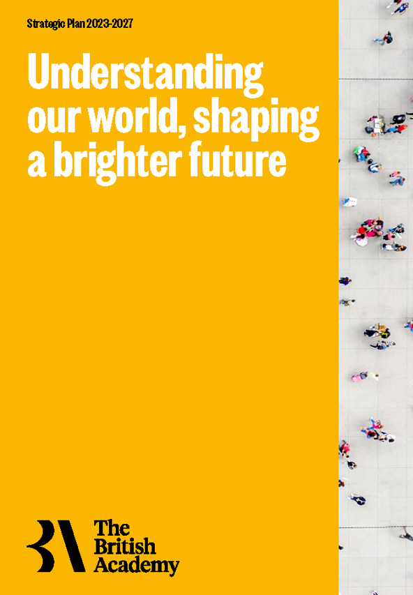 Front page from Strategic Plan 2023