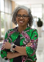 Portrait photo of Professor Gloria Ladson-Billings FBA