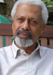 Head and shoulders photo of Professor Abdulrazak Gurnah Hon FBA (credit University of Kent)t