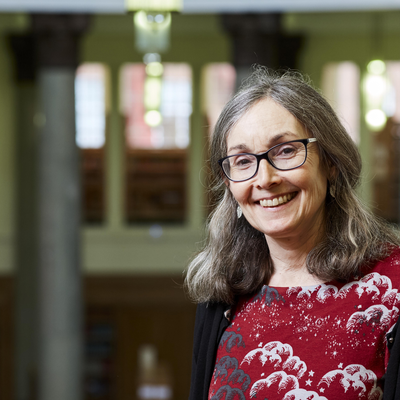 Portrait photo of Professor Helen Steward FBA