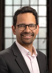 A photo of Sunil Amrith FBA. Photo: Mara Lavitt/Yale University