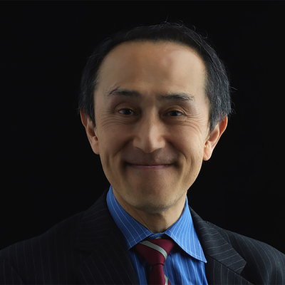 A photo of Koji Mizoguchi FBA against a black background