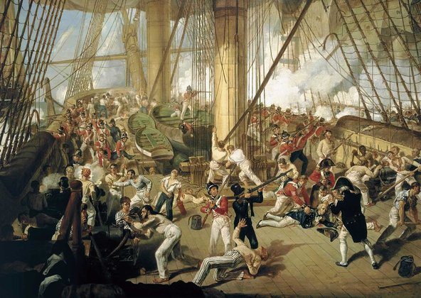 Denis_Dighton_The_Fall_of_Nelson