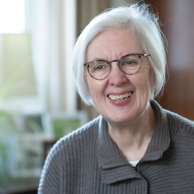 Headshot of Dame Judith Weir Hon FBA