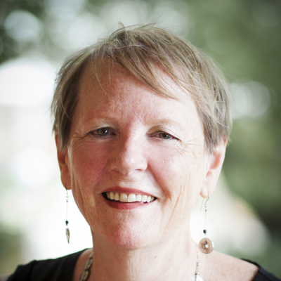 Portrait photo of Professor Katherine Gibson FBA