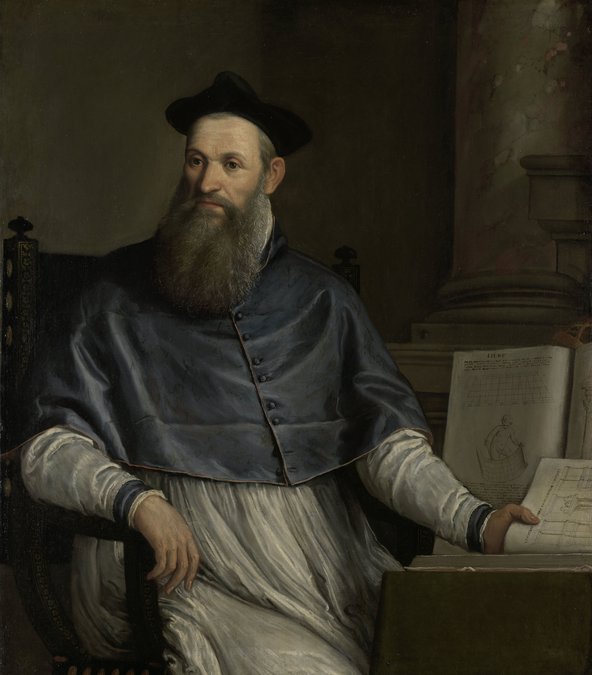 Paolo Veronese, Portrait of Daniele Barbaro, 1556-67 (Amsterdam, Rijksmuseum)