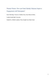 Report cover