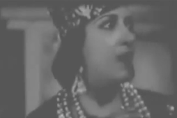 Screengrab from the film Layla the Bedouin (1944, dir. Bahija Hafiz).