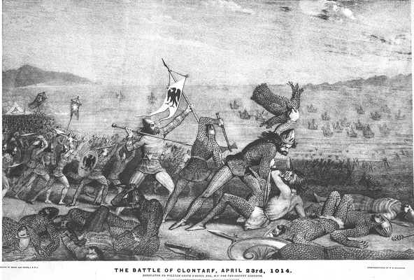 Lithograph-W-H-Holbrooke-Battle-Clontarf.png