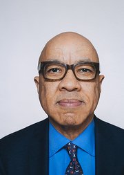 Head-and-shoulders portrait of Mr Darren Walker Hon FBA