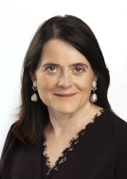 Headshot of Bronwen Maddox Hon FBA. Photo credit Paul Heartfield