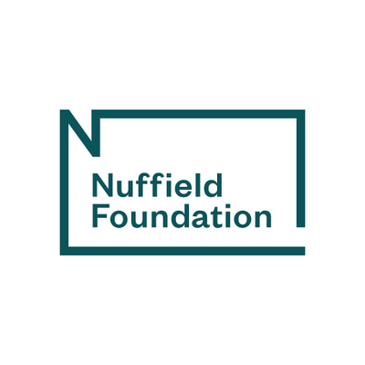 graphics-based logo of Nuffield foundation