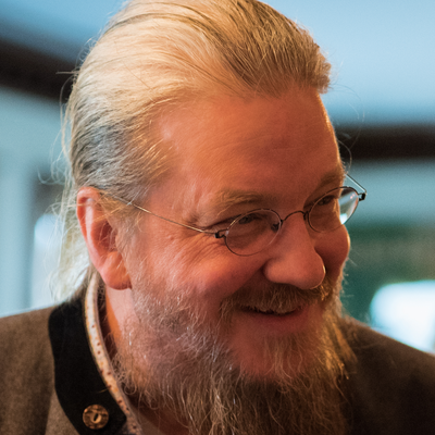 Headshot of Reverend Professor John Behr FBA