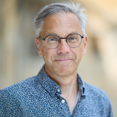 Headshot of Professor Jonathan Cross FBA (credit Ian Wallman)