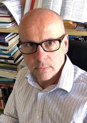 A portrait photo of David McCallam FBA. Photo: Renata Schellenberg