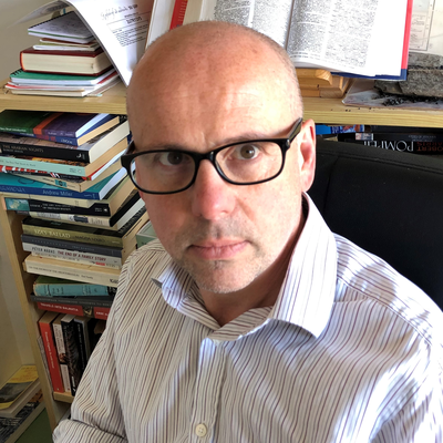 A portrait photo of David McCallam FBA. Photo: Renata Schellenberg