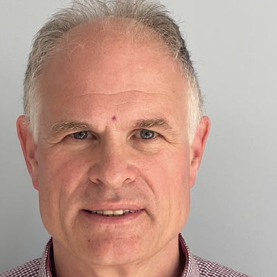 Headshot of Professor Martin John Pickering FBA (credit Elizabeth Pickering)