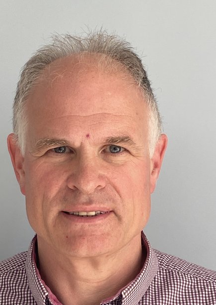 Headshot of Professor Martin John Pickering FBA (credit Elizabeth Pickering)