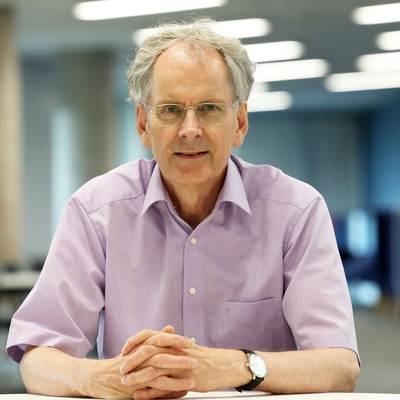 Headshot of Professor Nicholas Frank Pidgeon FBA (credit Cardiff University)