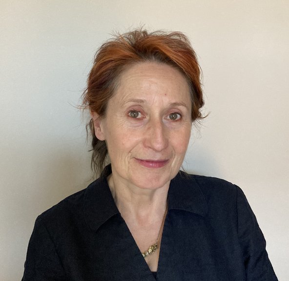 Photo of Jennifer Richards FBA in front of a plain off-white background