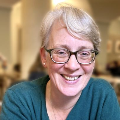 Headshot of Professor Jane Stuart-Smith FBA (credit Elizabeth Stuart-Smith)