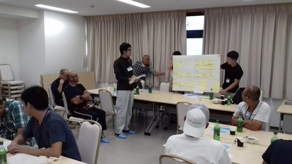 Workshop with fishers and local government fisheries officers, Soma-Futaba Fisheries Cooperative, Autumn 2019
