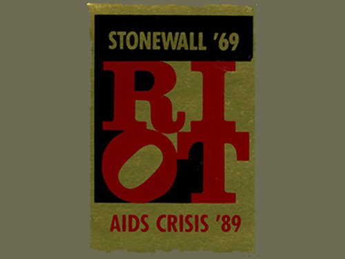 Riot [Stonewall ’69… AIDS Crisis ‘89] (Sticker)