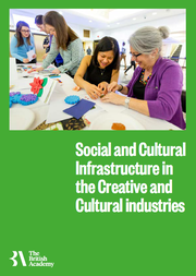 Social and Cultural Infrastructure in the Creative & Cultural Industries front cover