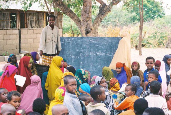 Somali School in Dabaab