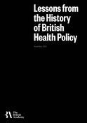 Lessons from the History of British Health Policy - cover image