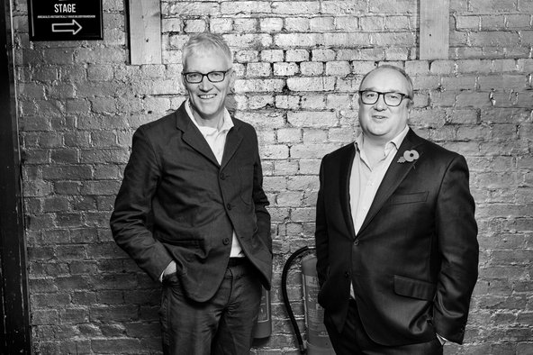 Rest is History Podcast Hosts Tom Holland and Dominic Sandbrook