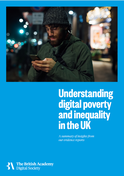 Understanding digital poverty and inequality in the UK - report summary cover image