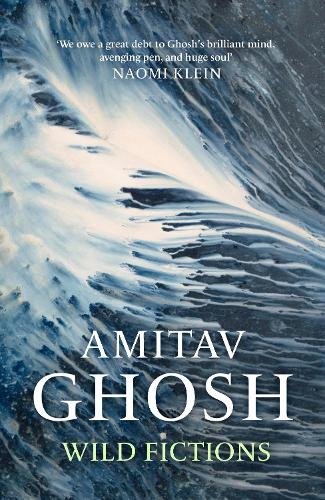 Jacket art of Wild Fictions: detail of a white-tipped wave in a stormy sea