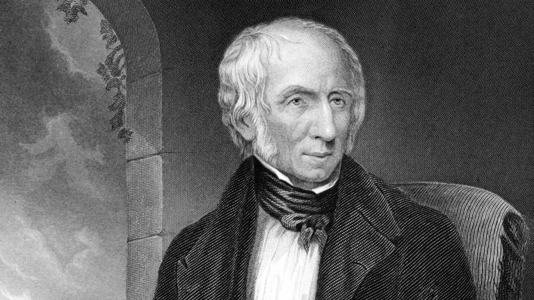 William Wordsworth on engraving from 1873