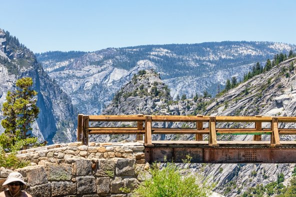 Yosemite the Misty Trail by UVL via Shutterstock