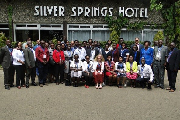 Participants at the BFCI-ECD stakeholder meeting, Nairobi, Kenya. Photo taken by APHRC